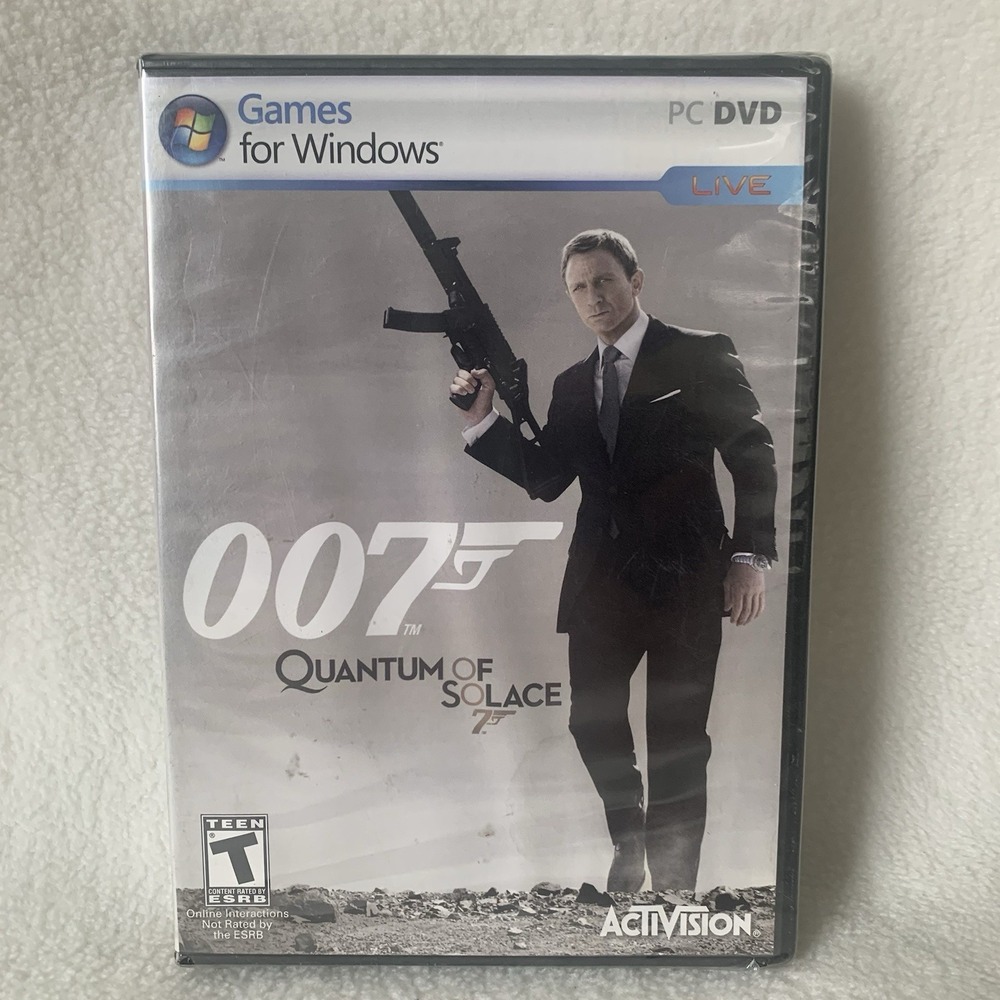James Bond 007: Quantum of Solace (PC, 2008) Factory Sealed
